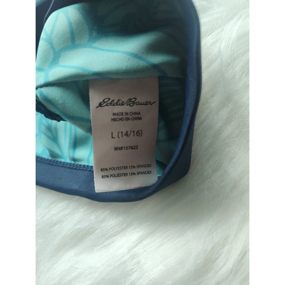 Eddie Bauer‎ Girls L Racerback bikini top